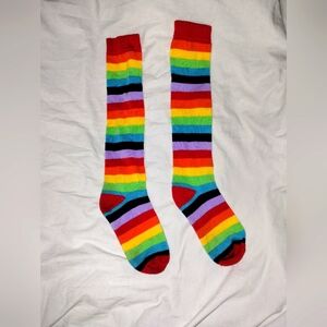 Hot Topic Rainbow Socks